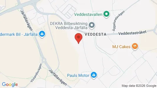 Lagerlokaler att hyra i Järfälla - Bild från Google Street View