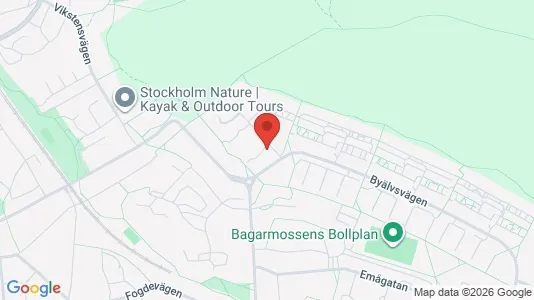 Lagerlokaler att hyra i Söderort - kort over placeringen