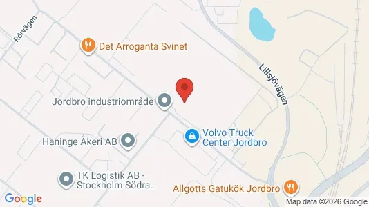 Lagerlokaler att hyra i Haninge - Bild från Google Street View