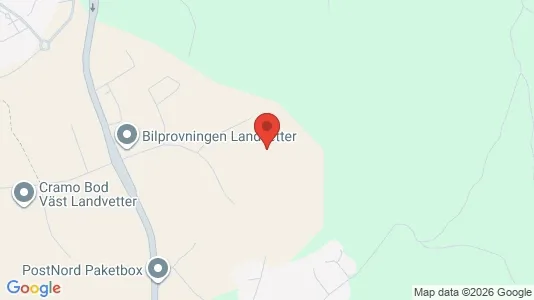 Industrilokaler att hyra i Härryda - kort over placeringen