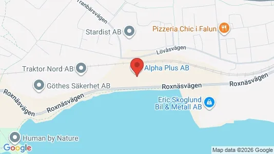 Industrilokaler att hyra i Falun - Bild från Google Street View