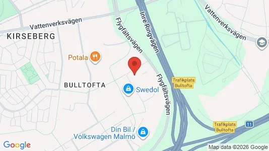 Lagerlokaler att hyra i Malmö Centrum - Bild från Google Street View