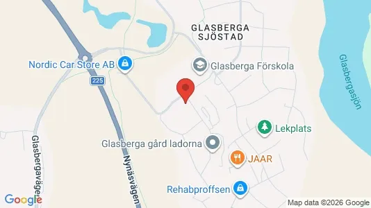 Lagerlokaler att hyra i Södertälje - kort over placeringen