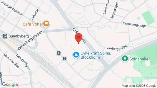 Lagerlokaler att hyra i Solna - Bild från Google Street View