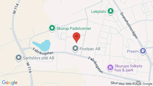 Lagerlokaler att hyra i Skurup - Bild från Google Street View