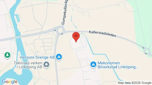 Lagerlokaler att hyra i Linköping - Bild från Google Street View