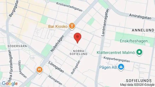 Lagerlokaler att hyra i Sofielund - Bild från Google Street View