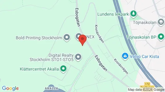 Lagerlokaler att hyra i Västerort - Bild från Google Street View