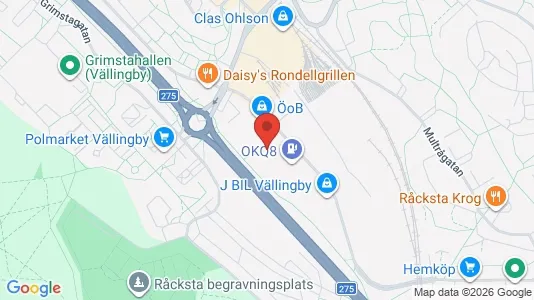 Lagerlokaler att hyra i Västerort - Bild från Google Street View