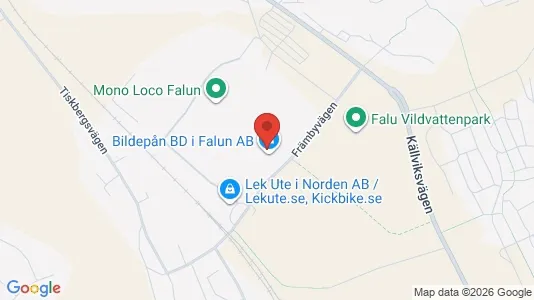 Lagerlokaler att hyra i Falun - Bild från Google Street View