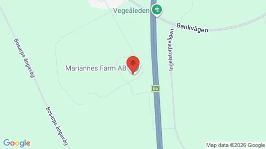 Lagerlokaler att hyra i Ängelholm - kort over placeringen
