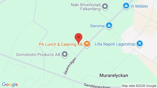 Lagerlokaler att hyra i Falkenberg - Bild från Google Street View