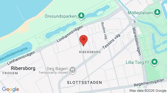 Lagerlokaler att hyra i Malmö Centrum - Bild från Google Street View