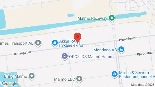 Lagerlokaler att hyra i Malmö Centrum - Bild från Google Street View