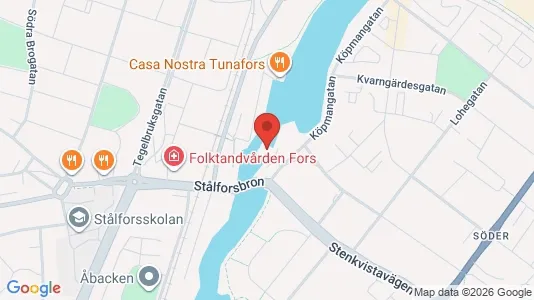 Lagerlokaler att hyra i Eskilstuna - kort over placeringen