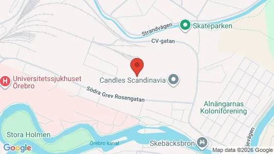 Industrilokaler att hyra i Örebro - Bild från Google Street View