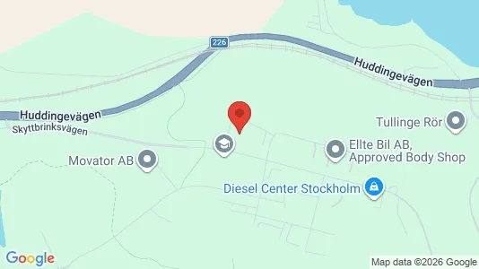 Industrilokaler att hyra i Botkyrka - Bild från Google Street View