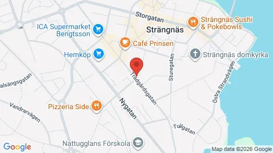 Industrilokaler att hyra i Strängnäs - Bild från Google Street View