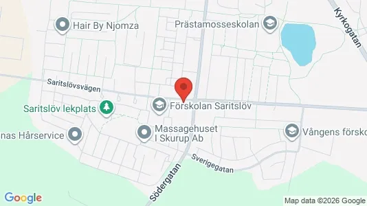 Industrilokaler att hyra i Skurup - kort over placeringen