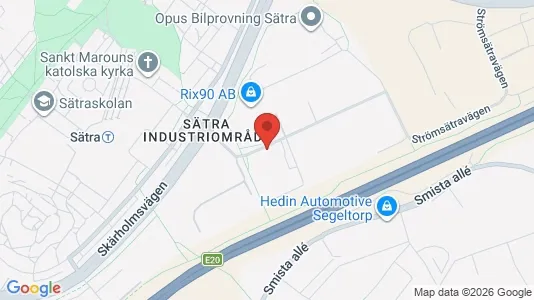 Industrilokaler att hyra i Söderort - Bild från Google Street View