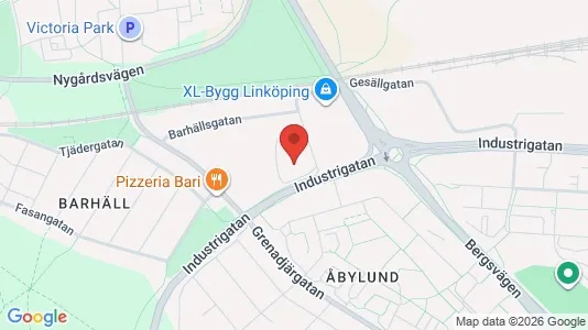 Kontorslokaler att hyra i Linköping - Bild från Google Street View