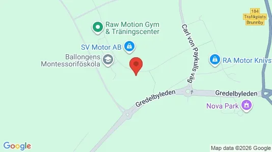 Kontorslokaler att hyra i Knivsta - kort over placeringen
