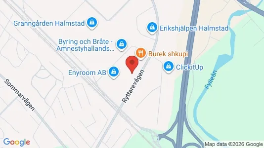 Lagerlokaler att hyra i Halmstad - Bild från Google Street View