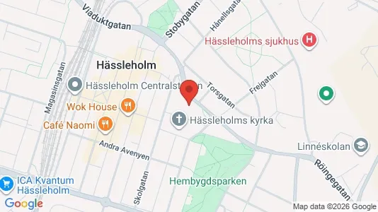Lagerlokaler att hyra i Hässleholm - Bild från Google Street View
