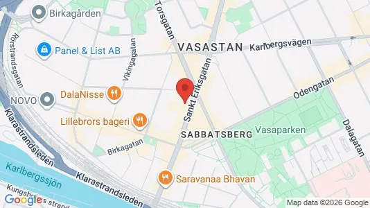 Lagerlokaler till försäljning i Vasastan - Bild från Google Street View