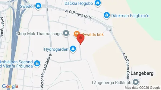 Kontorslokaler att hyra i Askim-Frölunda-Högsbo - kort over placeringen