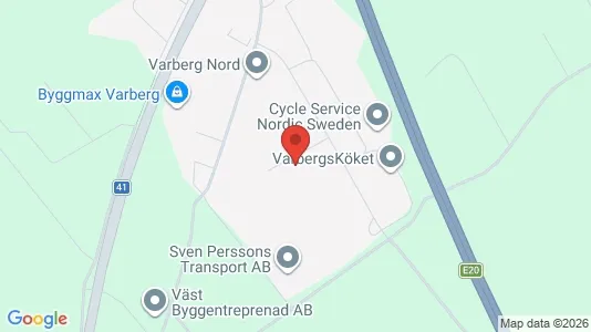 Lagerlokaler att hyra i Varberg - Bild från Google Street View