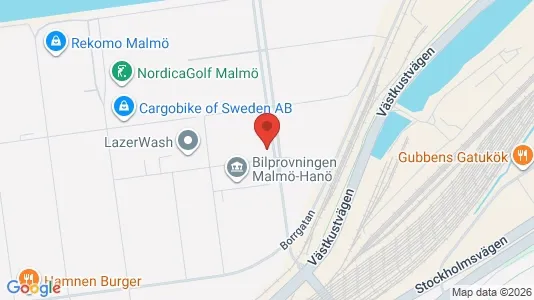 Lagerlokaler att hyra i Malmö Centrum - Bild från Google Street View