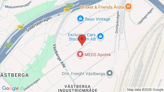 Lagerlokaler att hyra i Söderort - Bild från Google Street View