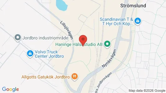Lagerlokaler att hyra i Haninge - Bild från Google Street View