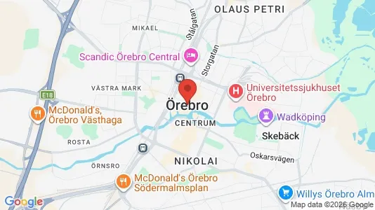Lagerlokaler att hyra i Örebro - Bild från Google Street View