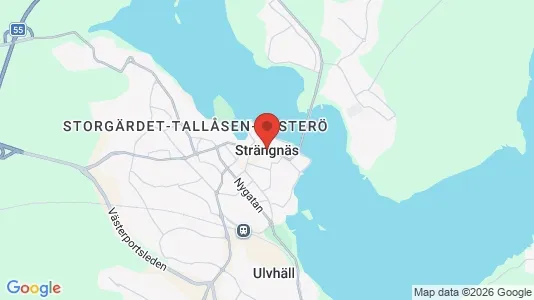 Lagerlokaler att hyra i Strängnäs - Bild från Google Street View