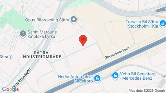 Lagerlokaler att hyra i Söderort - Bild från Google Street View