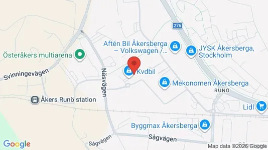 Lagerlokaler att hyra i Österåker - Bild från Google Street View