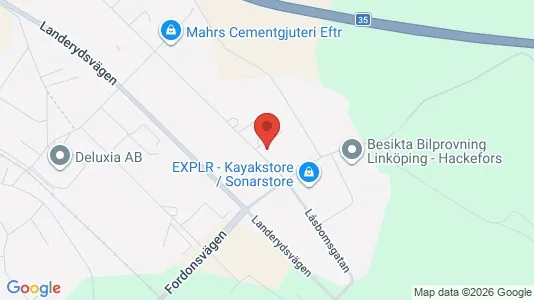 Lagerlokaler att hyra i Linköping - Bild från Google Street View