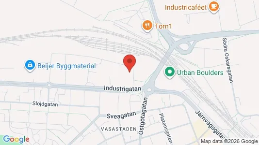 Lagerlokaler att hyra i Linköping - Bild från Google Street View