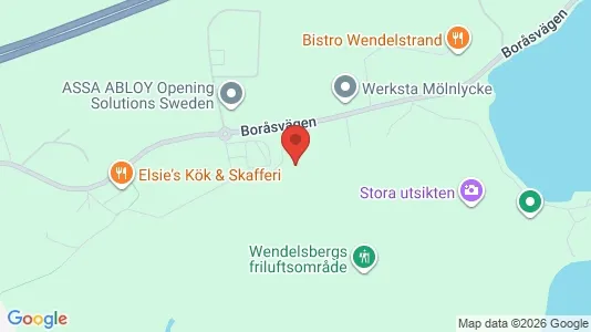 Kontorslokaler att hyra i Härryda - kort over placeringen