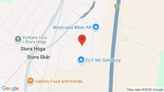 Lagerlokaler att hyra i Stenungsund - kort over placeringen