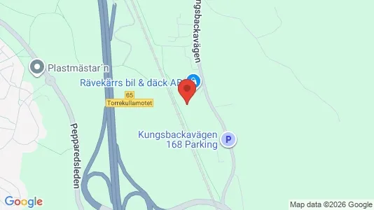 Lagerlokaler att hyra i Mölndal - kort over placeringen