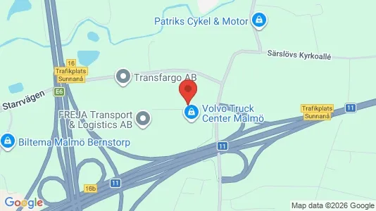 Lagerlokaler att hyra i Burlöv - Bild från Google Street View