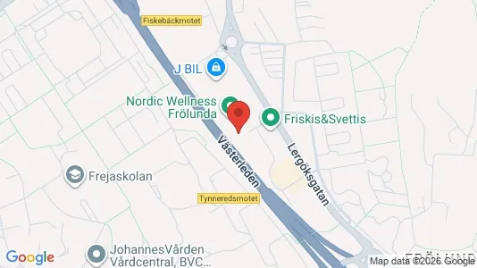 Lagerlokaler att hyra i Askim-Frölunda-Högsbo - kort over placeringen