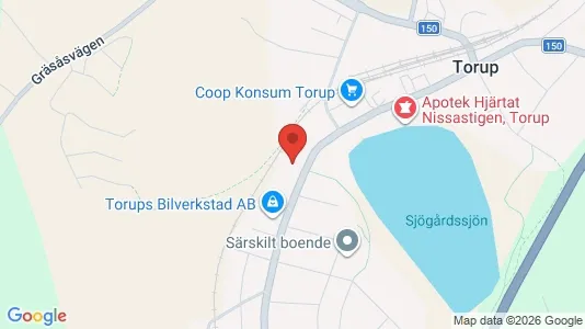 Lagerlokaler att hyra i Hylte - Bild från Google Street View