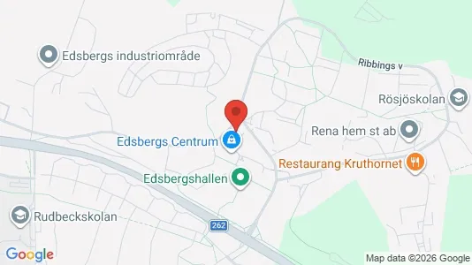 Lagerlokaler att hyra i Sollentuna - kort over placeringen