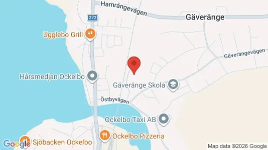 Kontorslokaler att hyra i Ockelbo - kort over placeringen