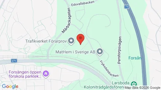 Kontorslokaler att hyra i Söderort - kort over placeringen