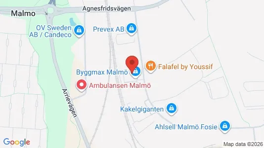Lagerlokaler att hyra i Fosie - Bild från Google Street View